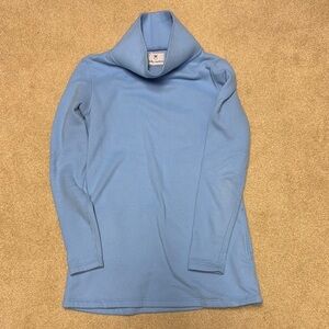 Dudley Stephens Blue Turtleneck Sweater